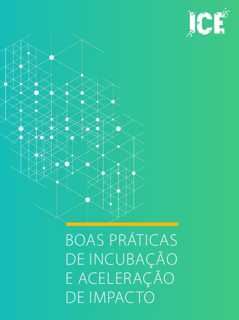 Capa do livro Boas Práticas de Incubação e Aceleração de Impacto