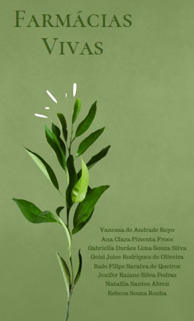 Capa do livro Farmácias Vivas