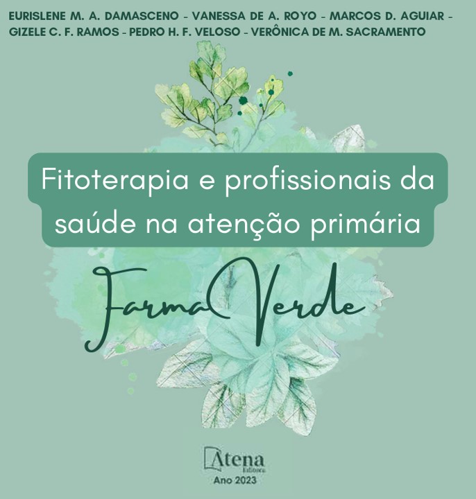 Capa do livro Fitoterapia e Profissionais da Saúde na Atenção Primária - Farma Verde