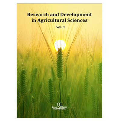 Capa do livro Research and Development in Agricultural Sciences Vol. 1